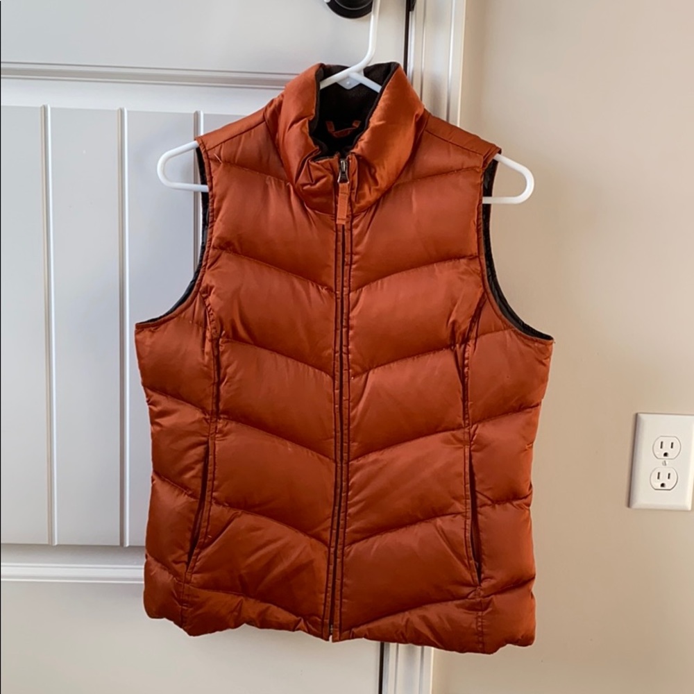 Orange Puffer Vest